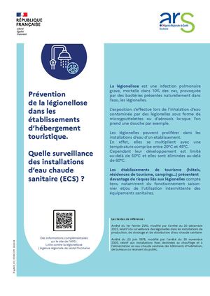 Fiche Ars Légionellose