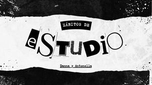 Hábitos de estudio
