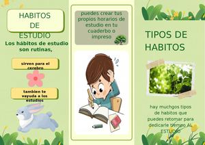 Green Simple Tree Planting Tri Fold Brochure (1)