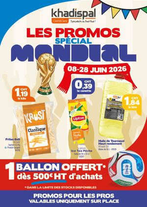Promo Mondial 2026 Khadispal
