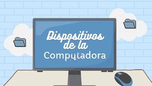 Blue Illustrative Computer Parts Quiz Presentation