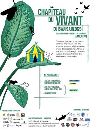Programme Chapiteau Du Vivant