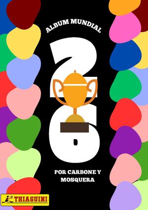 Documento A4 Portada De Cuaderno Mundial Ilustrativo Multicolor
