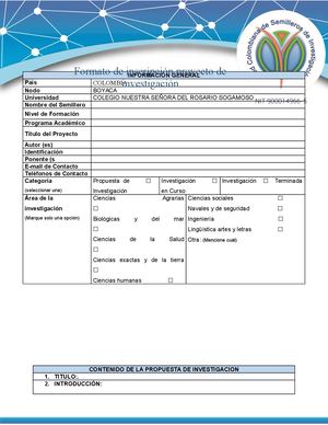 Formato Red Colsi