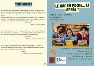 Conseils pour les futurs étudiants
