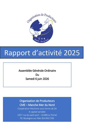Opcme Rapports D'activité 2025 Ag 2026 Mode Livret