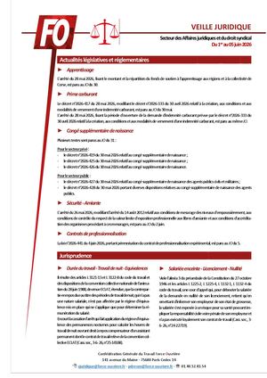 496 Veille Juridique Du 01 06 26 Au 05 06 26