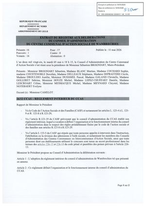26 12 Réglement Intérieur