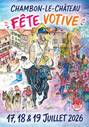 Flyer Fête Chambon-le-Château 2026