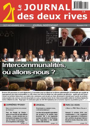 Journal des 2 Rives, n°119, Oct-nov 2014,