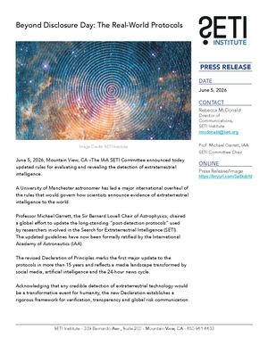 Beyond Disclosure Day: The Real-World Protocols