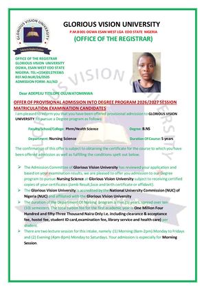 Nile University of Nigeria, sale of 2026)2027,undergraduate Admission Form Is Out ☎️ (O7040964654)(+2347O40964654) (DR MRS FAITH) for more Information On How        electrons of an atom were assumed to orbit the nucleus but could only do so in a finite se