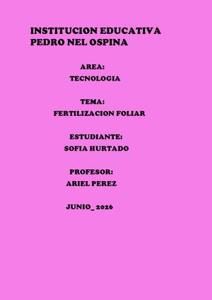 Que Es La Fertilización Foliar