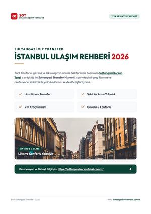 Sultangazi Transfer Rehberi