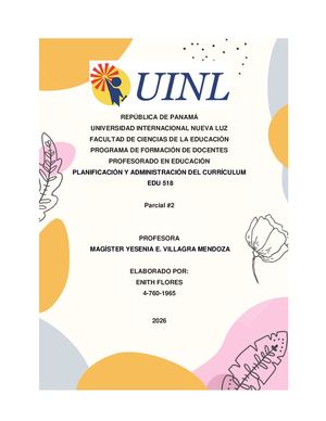 Parcial #2 Pec