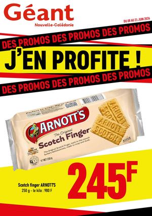 Des Promos J'en Profite CHEZ GEANT DU 08 AU 21 JUIN 2026