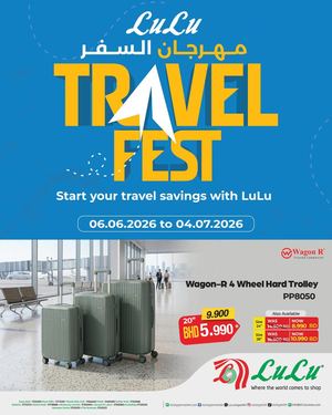Lu Lu Travel Fest 2nd Edition 6 June To 4 July 2026