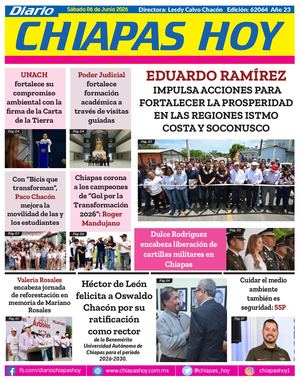 Chiapas Hoy 05 De Junio 2026