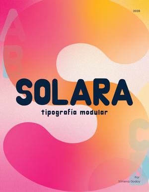 Solara Tipografía