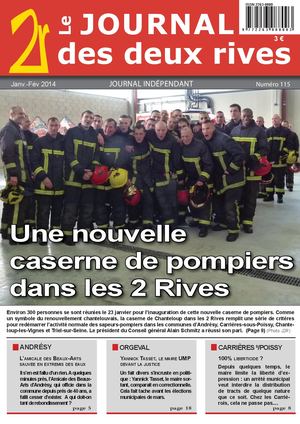 Journal des 2 Rives, n°215, janvier-février 2014