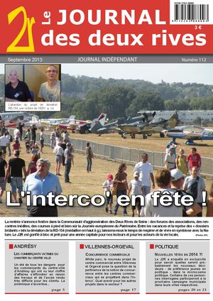 Journal des 2 Rives, n° 112, septembre 2013