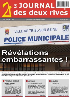 Journal des 2 Rives, n° 111, juin-juillet 2013