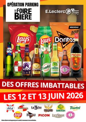 OPÉRATION PARKING : LA FOIRE À LA BIÈRE XXL EST LÀ !