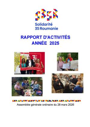 Rapport D'activité 2026