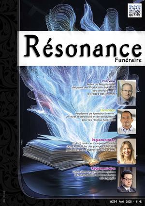 MAGAZINE RESONANCE FUNÉRAIRE N°214