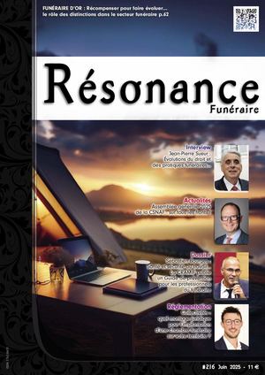 MAGAZINE RESONANCE FUNÉRAIRE N°216