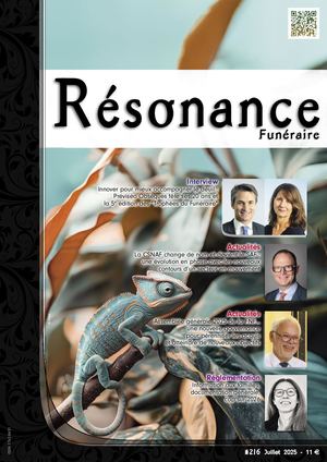 MAGAZINE RESONANCE FUNÉRAIRE N°217