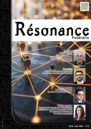 MAGAZINE RESONANCE FUNÉRAIRE N°218