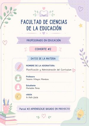 Proyecto Educativo De Centro 2