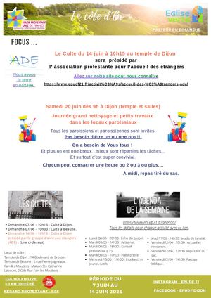7 Juin Au 14 Juin 2026 Epu Dbco