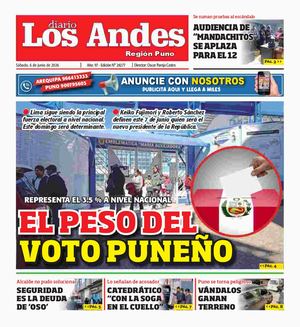 2026 06 06 Diario Los Andes Puno
