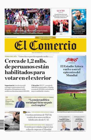 2026 06 06 Diario El Comercio
