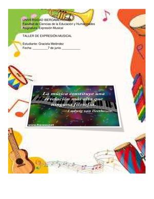 Taller Expresion Musical Actualizado 011512