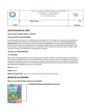 Plan Lector P F C Angie Vannesa Cetina Heredia