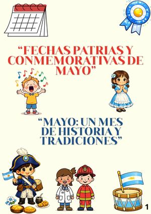Revista Día Del Trabajador Y La Constitución Magia De Mayo Infantil