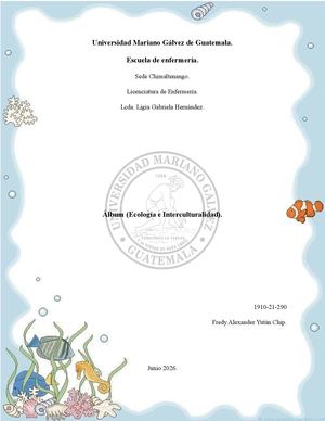 Álbum Ecología e Interculturalidad.