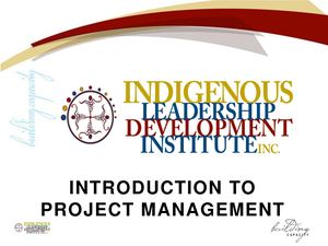 Project Management