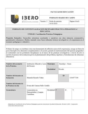 Portafolio practica pedagogica
