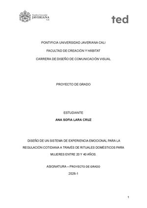 Ana Sofia Lara Cruz Proyecto De Grado Final