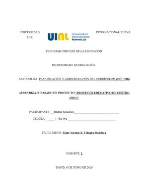 Parcial 2 Aprendizaje Basado En Proyecto