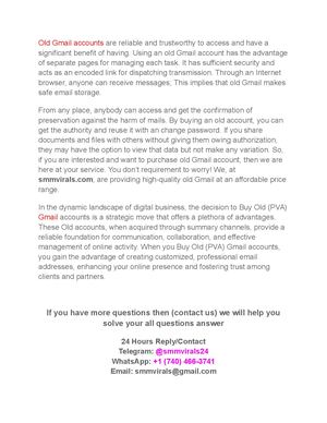 Top 0 13 Tested Site To Buy Old Gmail Accounts (Verified & Bulk)