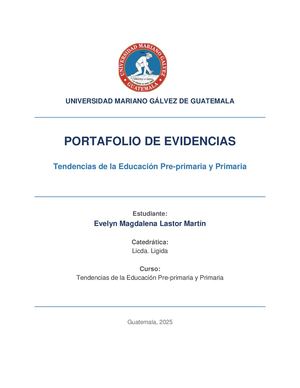 Portafolio Evelyn Lastor