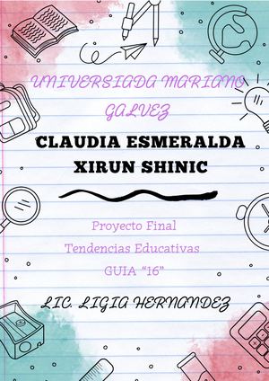 Proyecto Final Esmeralda Xirun