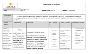 Formato Planeacion