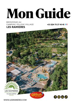 Yelloh! Village Les Ramières guide 2026 FR
