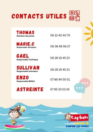 Contacts Utiles